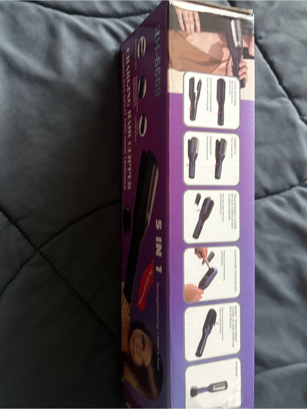 5-in-1 Charging Hair Clipper - white